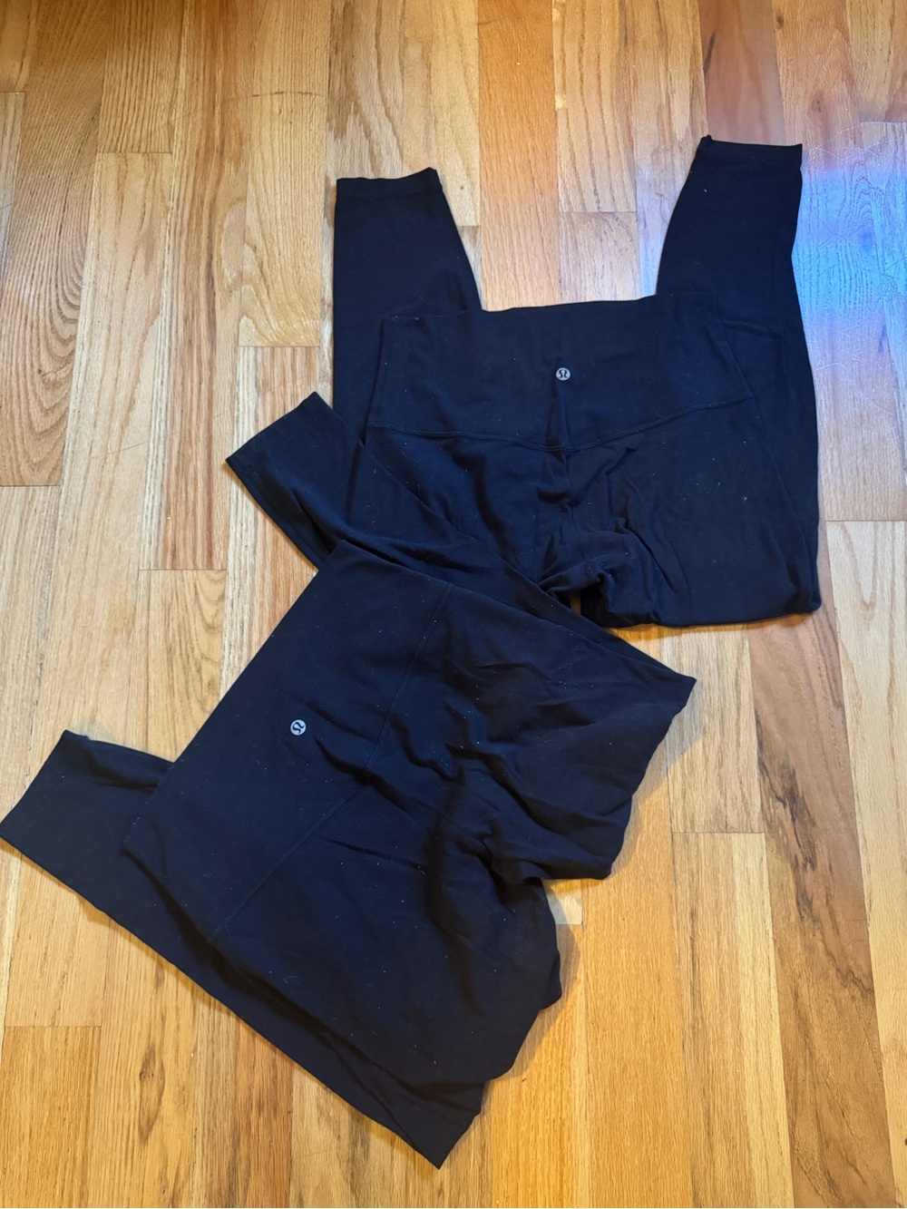 lululemon athletica Align Black Athletic Leggings 7/8 Length Size 8 - Picture 1 of 4